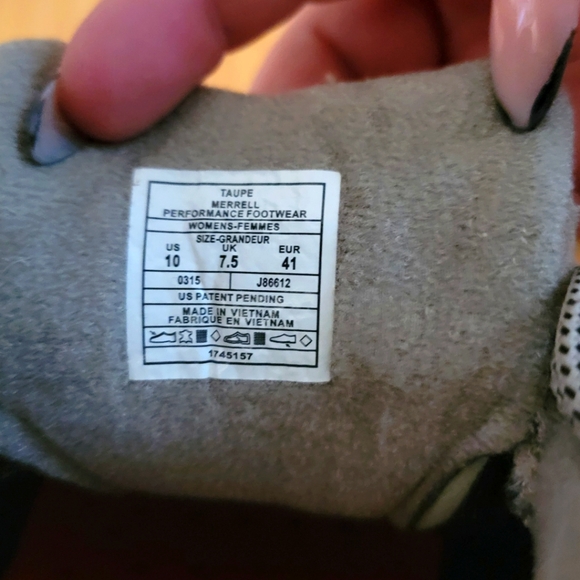 Like New Merrell Hiking Shoes - Picture 3 of 4